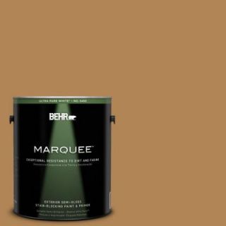 BEHR MARQUEE 1 gal. #S290 6 Golden Rice Semi Gloss Enamel Exterior Paint 545301