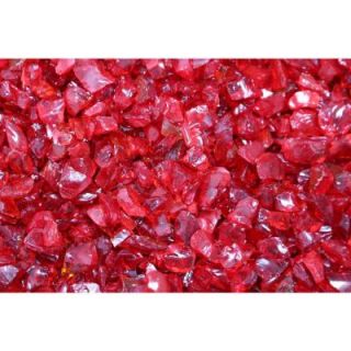 Margo Garden Products 1/4 in. 10 lb. Red Landscape Glass DFG10 L010S
