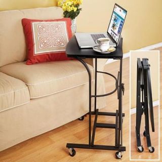 Rolling Laptop Desktop TV Table