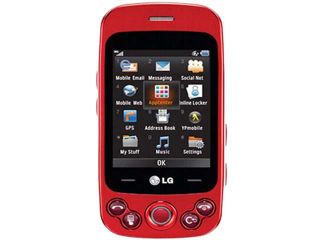 Refurbished LG Neon II GW370 80 MB Red/Silver Unlocked GSM Slider Cell Phone 2.4"