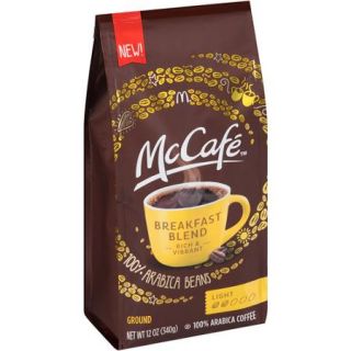 McCafe Breakfast Blend Light Ground Coffee, 12 oz