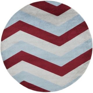 Artistic Weavers Guilin Cherry 7 ft. 10 in. x 7 ft. 10 in. Round Indoor Area Rug S00151016920