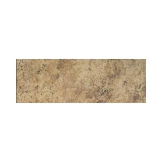 Daltile Travata Caramel Haze 3 in. x 13 in. Glazed Ceramic Bullnose Wall Tile TV92S43E9S1P1