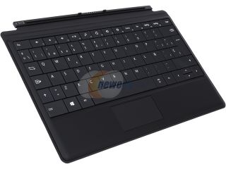 Open Box Microsoft Black Surface Type Cover Keyboard for Surface RT / Surface 2 / Surface Pro / Surface Pro 2 Model N5X 00015 (Design Spanish)