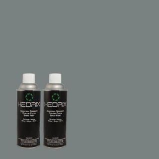 Hedrix 11 oz. Match of 392 Wedgewood Low Lustre Custom Spray Paint (2 Pack) 392