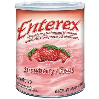 Enterex Complete & Balanced Nutrition Strawberry Powder Drink, 400 g