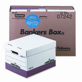 Bankers Box R Kive Max Storage Box, Letter/Legal, Locking Lid, 12