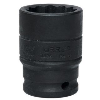 URREA 1/2 in. Drive 12 Point 1 1/16 in. Impact Socket 7434