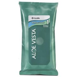 ConvaTec Aloe Vesta Bathing Cloths [325521] 8 ea (Pack of 6)