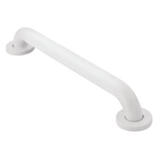 MOEN Home Care 36 in. x 1 1/2 in. Concealed Screw Grab Bar in Glacier White R8936W