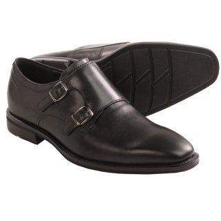 ECCO Faro Monk Strap Shoes (For Men) 9512H 50