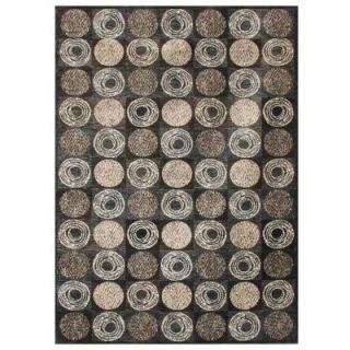 Sams International Sonoma Halsted Charcoal 5 ft. 3 in. x 7 ft. 6 in. Area Rug 7019 5x8