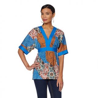 Kaya Di Koko "Penny" Printed Kimono Top   7982187