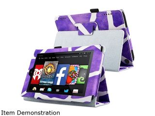 Insten Purple Giraffe Folio Stand Leather Case Cover for  Kindle Fire HD 7" (2014 Version) 1990746   Laptop Cases & Bags