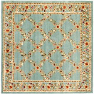 Safavieh Lyndhurst Blue 6 ft. 7 in. x 6 ft. 7 in. Square Area Rug LNH557 6565 7SQ