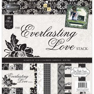 Paper Stack 12inX12in 48/PkgEverlasting Love   17628107  