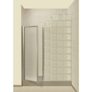 Pittsburgh Corning Premiere Series Icescapes Biscuit Glass Block Wall and Acrylic Floor 4 Piece Alcove Shower Kit (Common 32 in x 60 in; Actual 86 in x 32.25 in x 59.5 in)