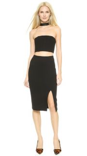 alice + olivia Evy Choker Dress