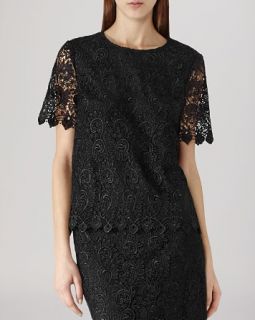 REISS Top   Garda Lace