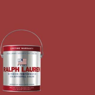 Ralph Lauren 1 gal. National Red Flat Interior Paint RL2212F