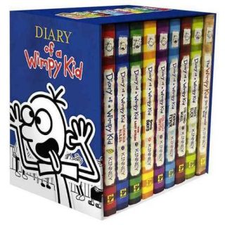 Diary of a Wimpy Kid Box of Books 1 8 & The Do It Yourself Book