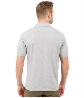 Lacoste Short Sleeve Classic Chine Pique Polo Shirt Silver Grey Chine