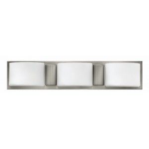 Hinkley Lighting 55483BN LED LED Bathroom Light, 6.6W Daria 3 Light Wall Mount   Brushed Nickel