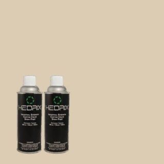 Hedrix 11 oz. Match of PPU5 12 Almond Wisp Low Lustre Custom Spray Paint (8 Pack) LL08 PPU5 12   Mobile