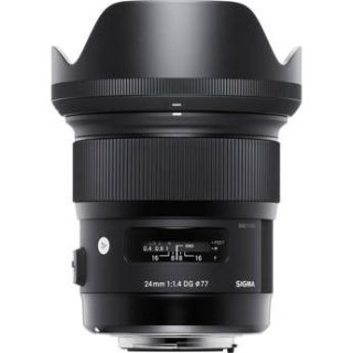 Sigma 24mm f/1.4 DG HSM Art Lens for Nikon F 401 306