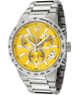 Swiss Legend Endurance Chronograph Stainless Steel Yellow Dial (383267701)