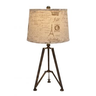 Woodland Imports Exclusive 27 H Table Lamp with Empire Shade