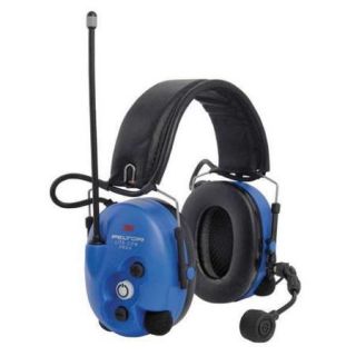 3M MT7H7F4010 NA 50 Electronic Ear Muff,25dB,Blue