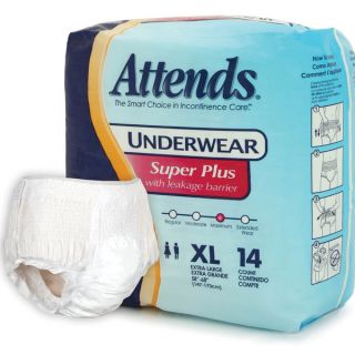 Attends Super Plus Underwear (Case of 56)   10798078  
