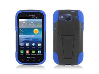 T Stand Hybrid Dual Armor Case Compatible with Samsung Godiva SCH I425 for Verizon