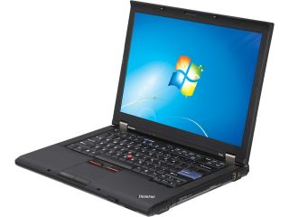 Refurbished Lenovo Thinkpad T410 14.1” Notebook with Intel Core i5 520M 2.40Ghz (2.933Ghz Turbo), 4GB DDR3 RAM, 250GB HDD, DVDRW, Windows 7 Professional 64 Bit