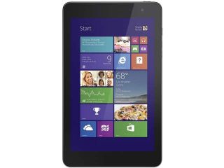 Refurbished DELL VEN864W8 Intel Atom 2 GB Single Channel DDR3L RS 1600MHz Memory 64 GB 8.0" Touchscreen Tablet Windows 8.1