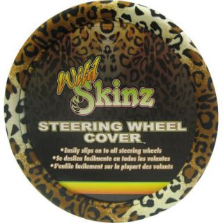 Plasticolor Leopard Wild Skinz Steering Wheel Cover