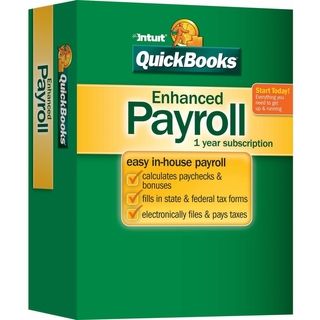 Intuit QuickBooks 2011 Enhanced Payroll   3 Employee
