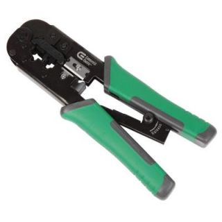 Commercial Electric Ratchet Modular Plug Crimper CE70806