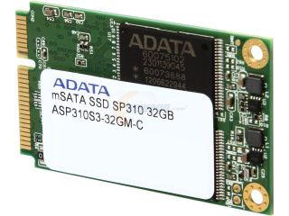 ADATA Premier Pro SP310 mSATA 128GB SATA 6Gb/s MLC Internal Solid State Drive (SSD) ASP310S3 128GM C