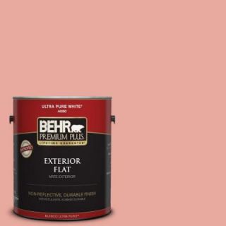 BEHR Premium Plus 1 gal. #M170 4 Passion Fruit Punch Flat Exterior Paint 440001