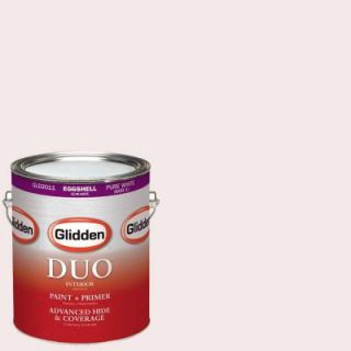 Glidden DUO 1 gal. #HDGR43 Delightful Pink Eggshell Latex Interior Paint with Primer HDGR43 01E