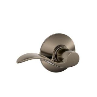 Schlage Accent Antique Pewter Hall and Closet Lever F10 ACC 620