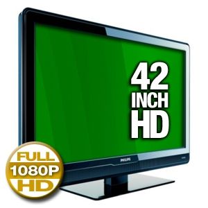 Philips 42PFL3603D/F7 42 LCD Full HDTV Display   1080p, 29,0001, 5ms, 1920x1080, Internal Speakers, USB, ATSC, NTSC, QAM, S Video, CVBS