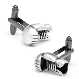 Cufflinks, Inc. CC BOX SL Pewter Boxing Glove Cufflinks