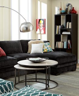 Teddy Fabric Sectional Living Room Furniture Collection   Furniture