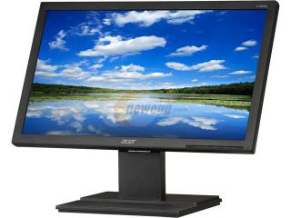 Refurbished Acer V196HQLAb Black 18.5" 5ms Widescreen LED Backlight LCD Monitor 200 cd/m2 ACM 100,000,000:1 (600:1)
