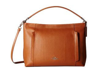 COACH Pebbled Leather Scout Hobo