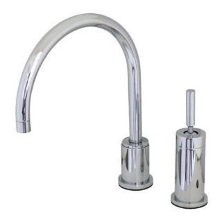 Elements of Design Widespread Kitchen Faucet with Metal Lever Handle