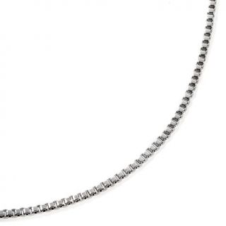 Stately Steel 1.5mm Box Link 18" Chain Necklace   7094728